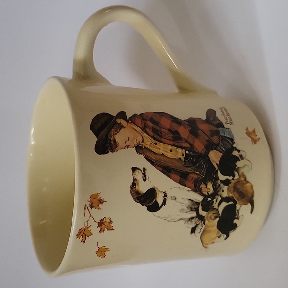 A Boy And His Dog 1984 Norman Rockwell Museum Souvenir Coffee Mug - Picture 12 of 12